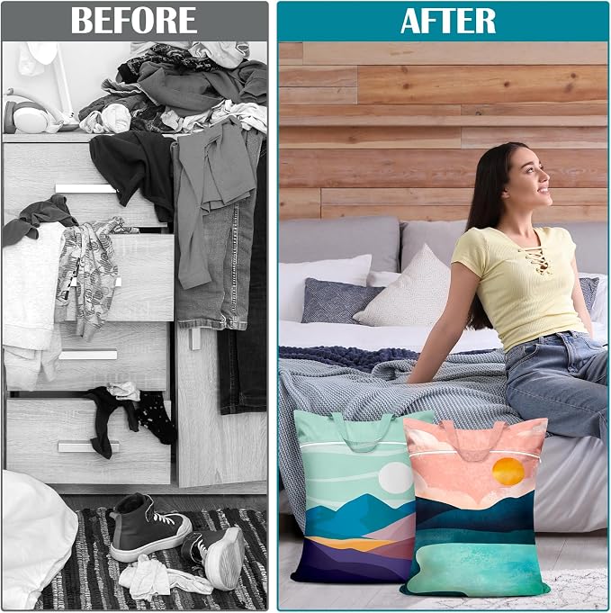 2 Pcs Large Travel Laundry Bags - Image 7