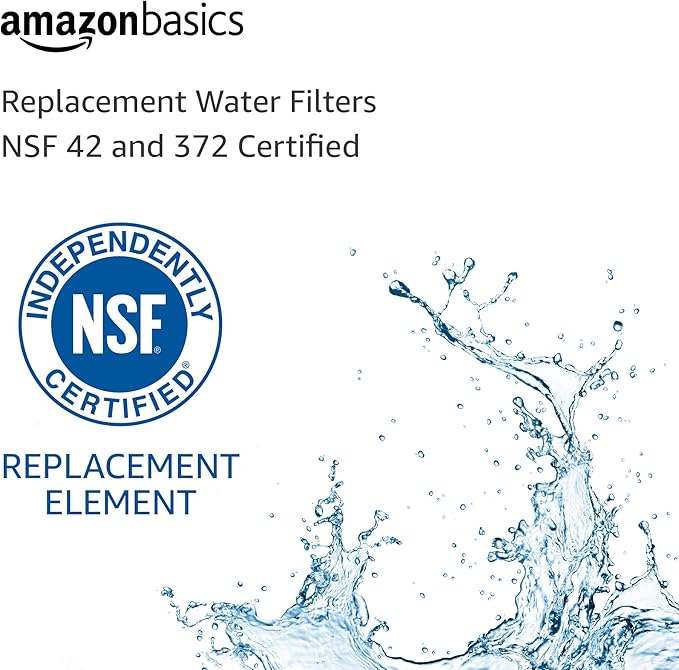 Amazon Basics Faucet Water Filter Replacement, NSF Certified, Heavy Metal - Image 5