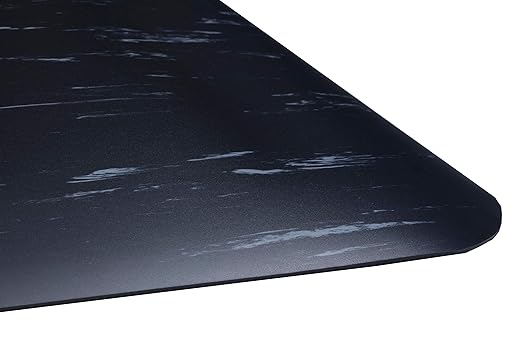 Guardian Marble Top Anti-Fatigue Floor Mat, Vinyl, 3'x5', Blue