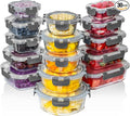 Razab 30 PC Glass Food Storage Containers by RazabHomeGoods