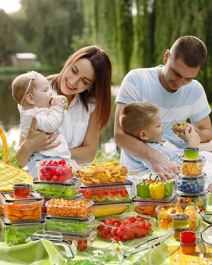 56 Piece Food Storage Containers - Image 7
