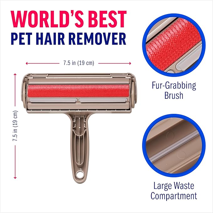 ChomChom Roller Pet Hair Remover – Original Size Reusable Lint Roller - Image 7
