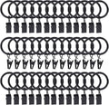 Lansian 72 Pack Curtain Rings by Lansian