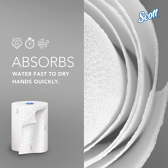 Scott Professional Hard Roll Paper Towels, 6 Rolls x 1150' - Image 8
