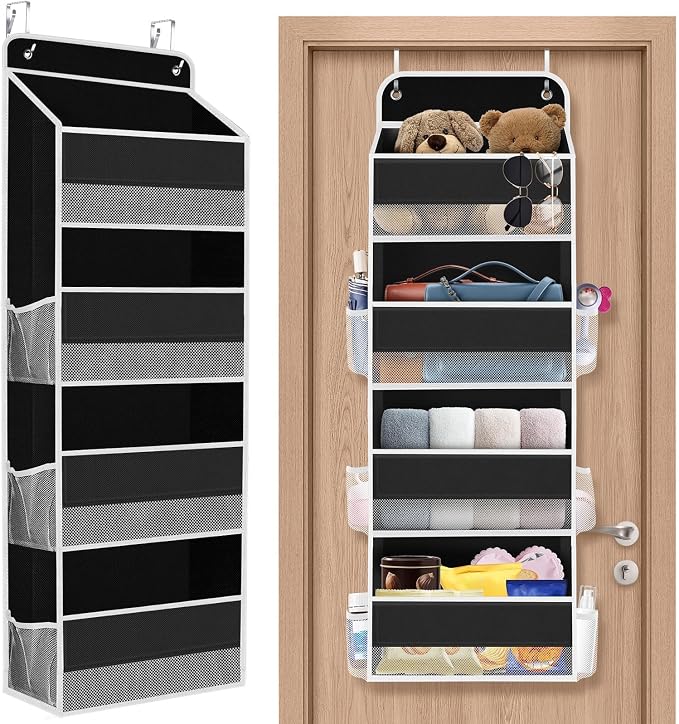 1Pack Over The Door Organizer Large Capacity Hanging Storage Room Organizer by SpaceHacks