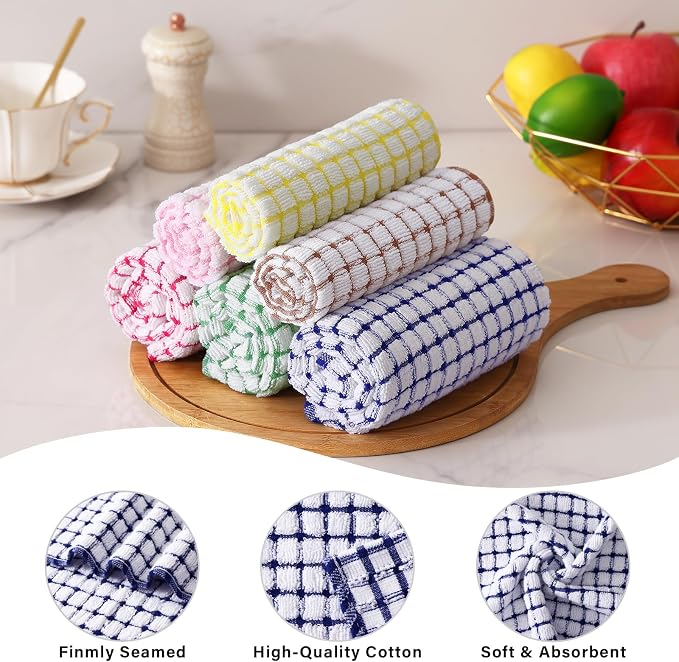 Homaxy Kitchen Towels and Dishcloths Set - Image 4