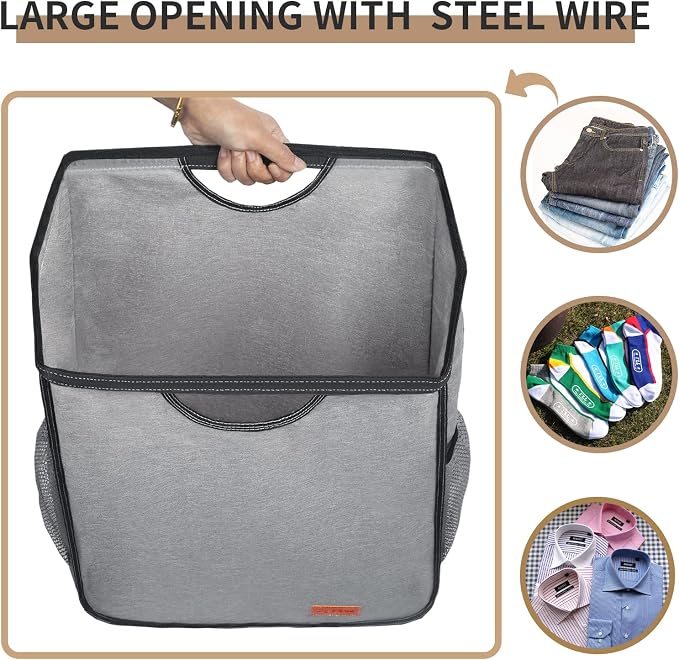 Ligereza Hanging Laundry Hamper Bag is Suitabled - Image 2