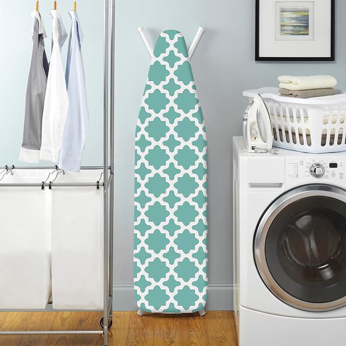 Whitmor Deluxe Ironing Board Cover & Pad, 100% Cotton Iron Board Replacement - Image 2