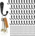 Hajoyful Coat Hooks-52 Pack Farmhouse Hooks by Hajoyful