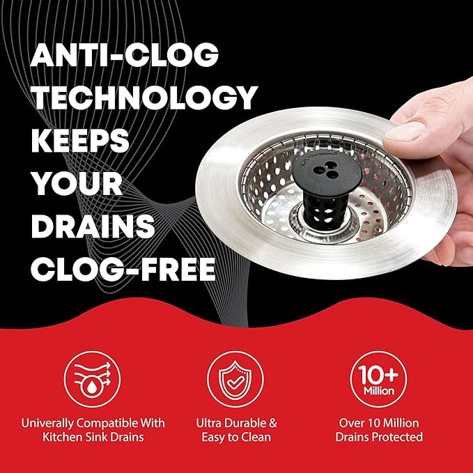SinkShroom Revolutionary Clog-Free Sink Strainer Basket - Image 6