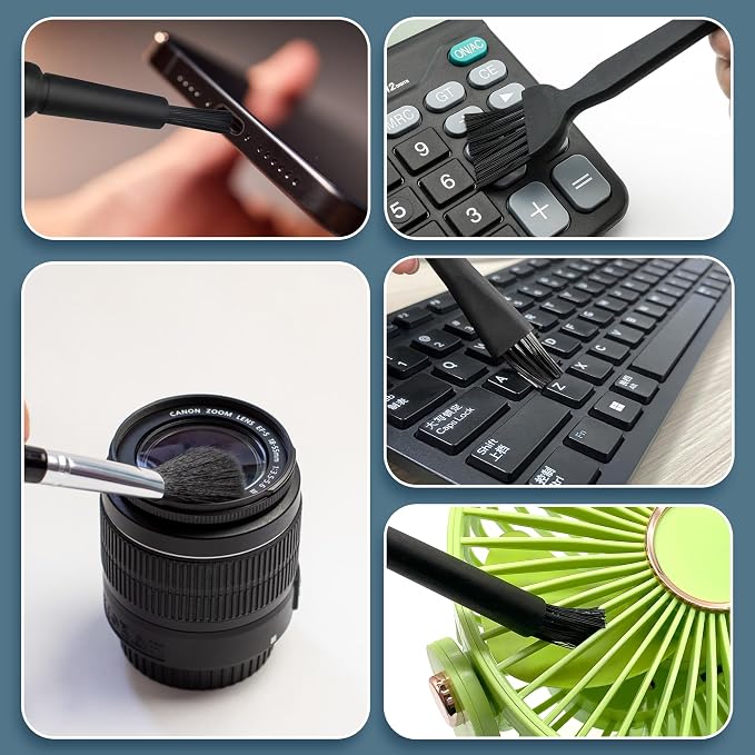 5 PCS Mini Keyboard Brushes, Anti-Static Brush - Image 7