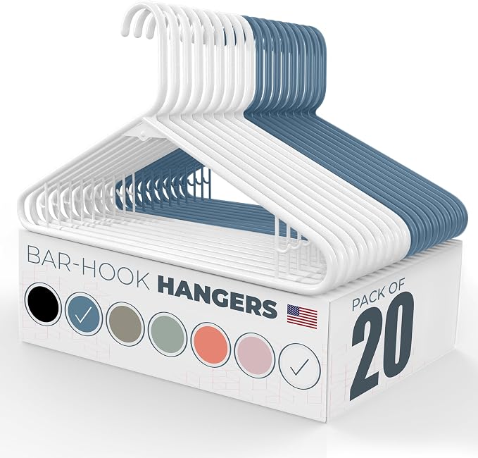 Plastic Hangers 20 Pack by NeatiesHangers