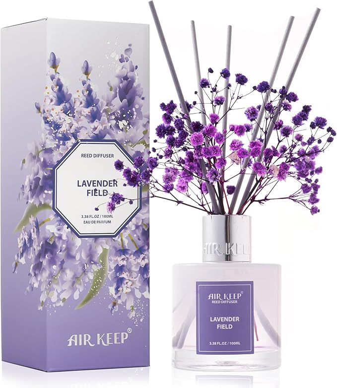 Reed Diffuser Set, 3.38 fl oz by Airkeep