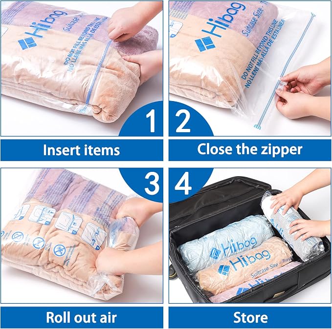 Vacuum Storage Bags, Space Saver Vacuum Seal Storage Bags 35-Pack Sealer Bags - Image 3
