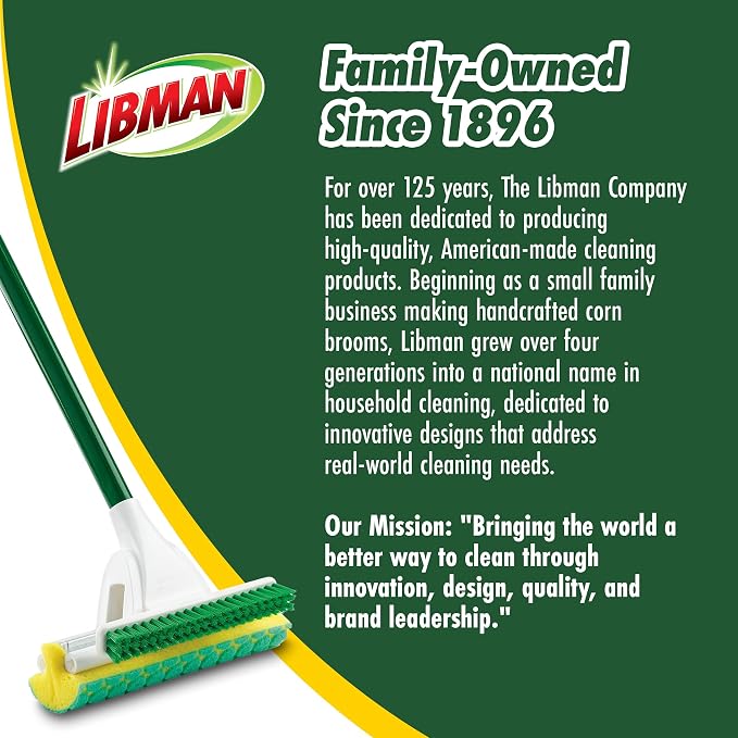 Libman Nitty Gritty Roller Mop Refills, Self Wringing, 3 Replacement Heads - Image 6