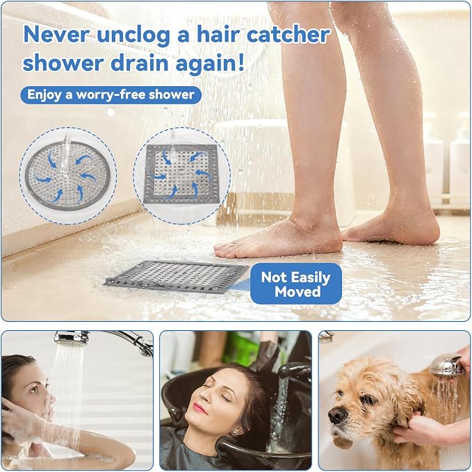 Shower Drain Hair Catcher, Hair Catcher - Image 2