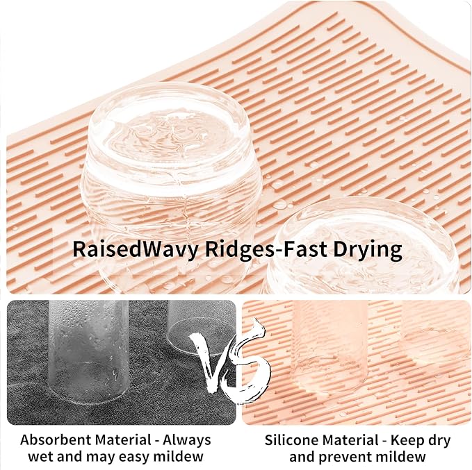 ZLR Oversized Silicone Dish Drying Mat - Image 2