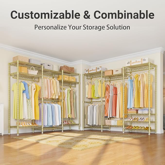 VIPEK V5 Heavy Duty Clothes Rack, Freestanding Modular Closet System, 4 x 23.6 - Image 6