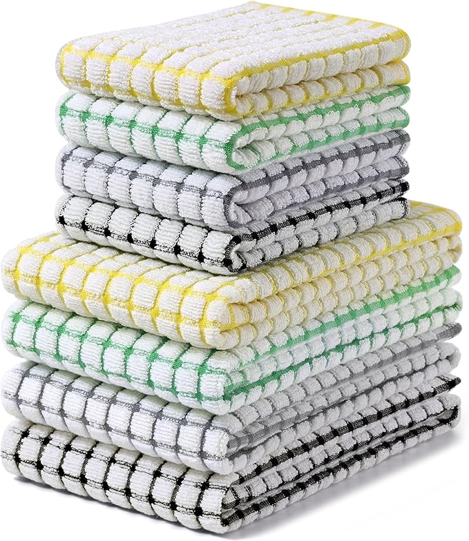 Homaxy Kitchen Towels and Dishcloths Set by Homaxy