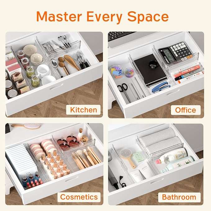 12 Pack 4" High Drawer Dividers - Image 9