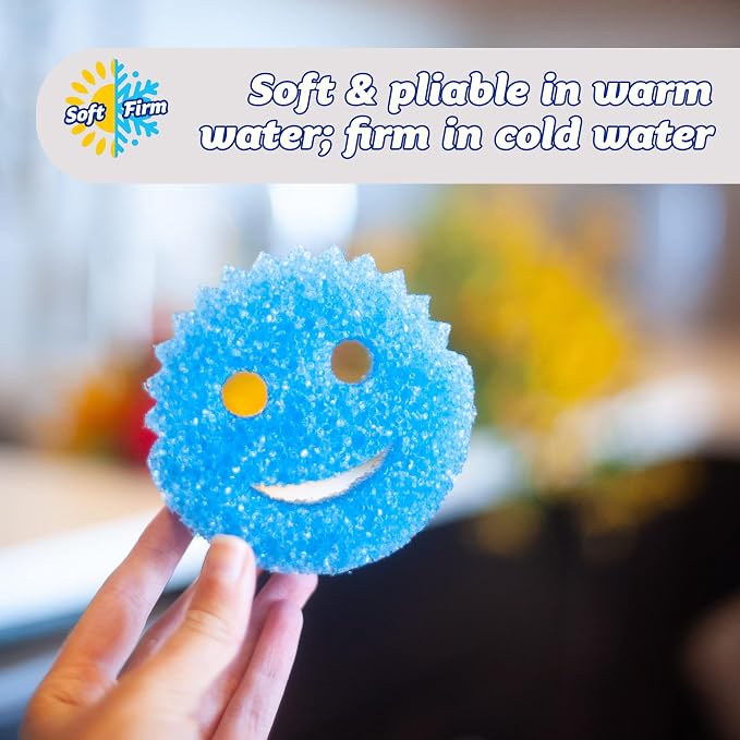 Scrub Daddy Colors Kitchen Sponges, Dish Sponges - Image 3