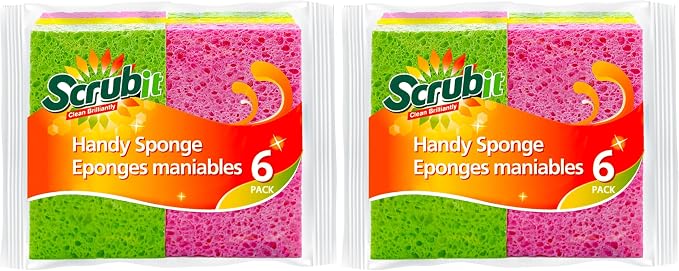 SCRUBIT Cellulose Scrub Sponge by SCRUBIT