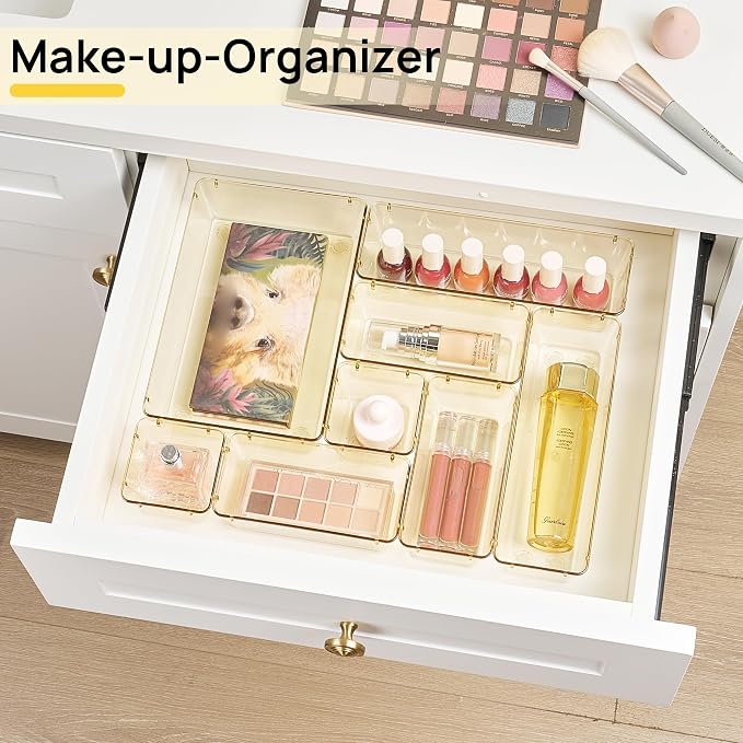 Vtopmart 25 Pack Plastic Drawer Organizers - Image 3