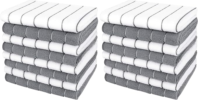 AIDEA Kitchen Towels, Absorbent Dish Cloth by AIDEAHOME