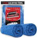 AIDEA Microfiber Towels for Cars-2PK, Large Professional Car Drying Towel by AIDEAHOME