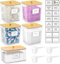 4+1 Pack Laundry Room Organization Containers, Large Laundry Detergent Powder by Unknown