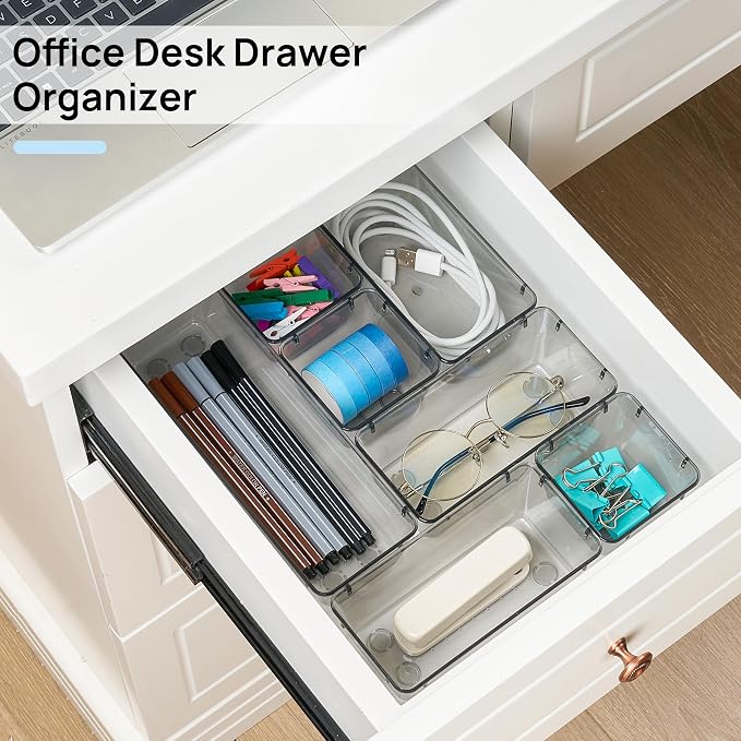 Vtopmart 25 Pack Plastic Drawer Organizers - Image 3