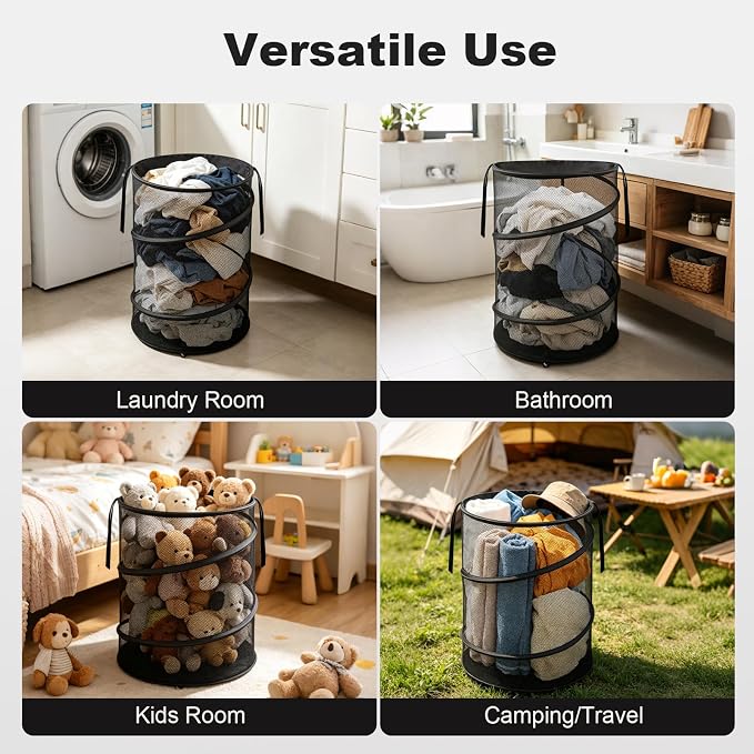 BATTOO Collapsible Laundry Basket - Image 7