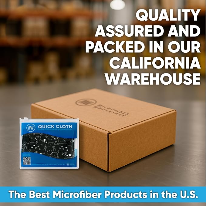 Microfiber Wholesale Quick Cloth Glasses Cleaning Cloths 5x7 Dogs 2-Pack | - Image 7