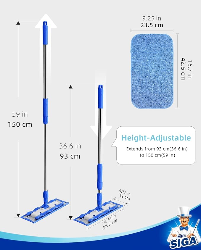 MR.SIGA Professional Microfiber Mop - Image 7