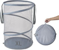 Seiritex Mesh Popup Laundry Hamper 115L Collapsible Laundry Basket Extra Large by SEIRITEX