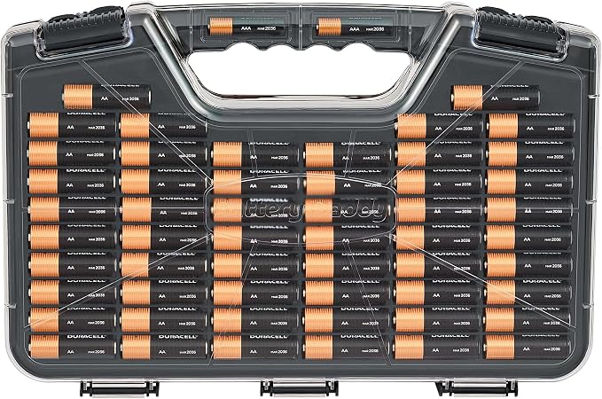 Battery Daddy Storage & Organizer Case w/Tester, Stores & Protects Up to 180 - Image 9
