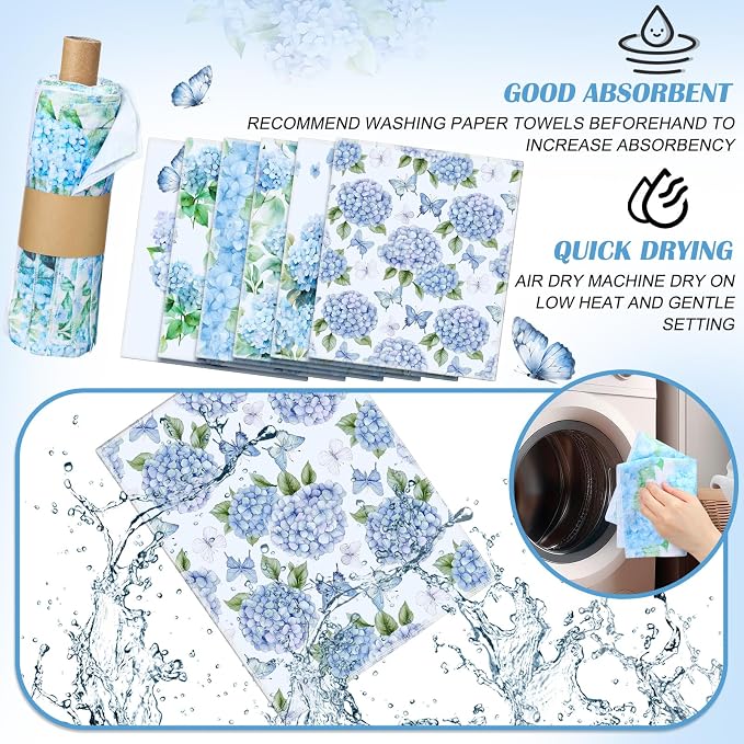 Reusable Kitchen Cloths Cotton Towel, 36 Pack - Image 3