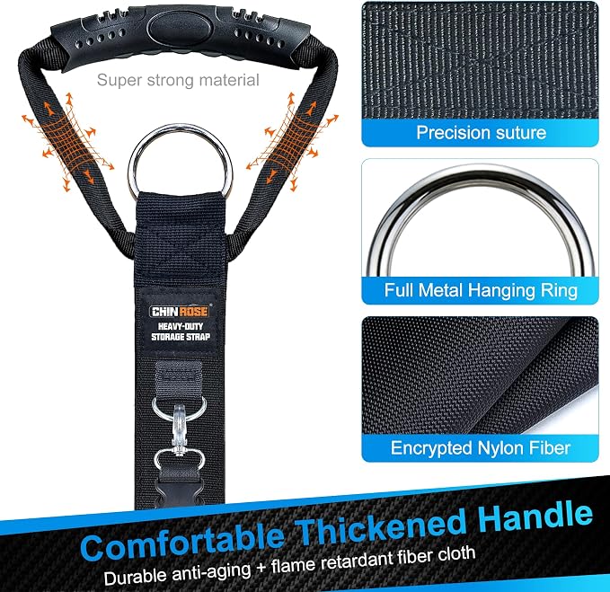 Extension Cord Organizer Holder 2-Pack 5 Detachable Straps | Cable Management - Image 5