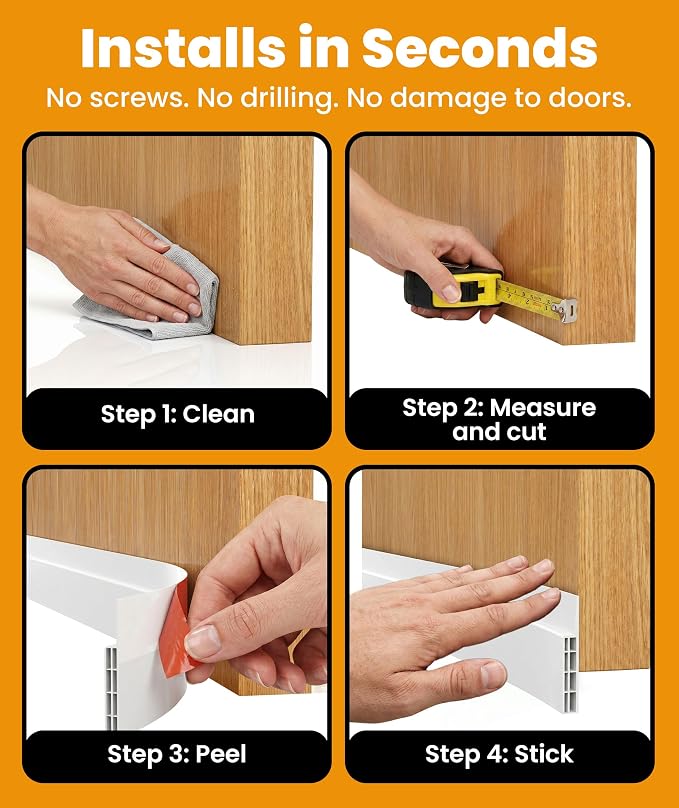 Everlasting Comfort One-Sided Door Draft Stopper - Image 3