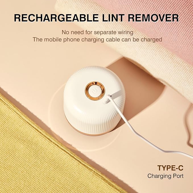 Fabric Shaver, Lint Remover Rechargeable, Electric Portable Sweater Shavers to - Image 3