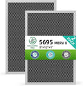 5695 Washable Filter MERV 8 Compatible with AprilAire Whole-House Dehumidifiers, Models 1820 1820Z E070 E070KZ E070KZM E070N E070T E070Z,2 Pack