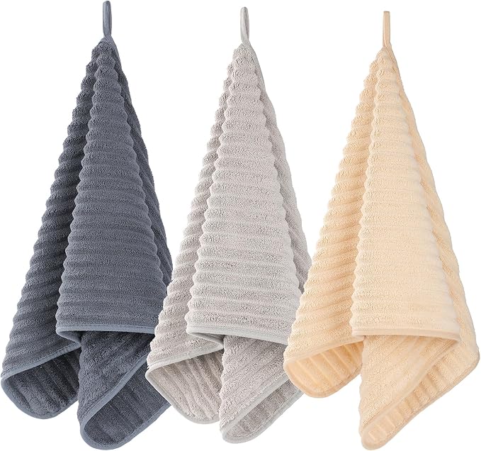 Luxury 3-Piece Quick-Dry Bath Towel Set – Ultra Soft Microfiber Towels | Hand by Bedvcaty