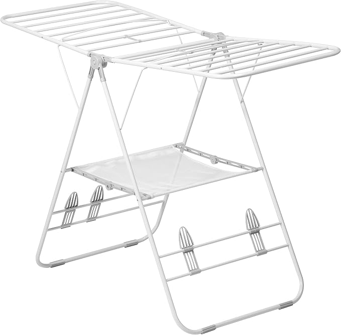 Honey-Can-Do Heavy-Duty Gullwing Clothes Drying Rack, 50 lb, 50 lb capacity - Image 2