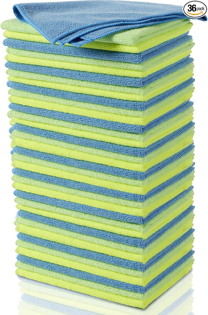 Zwipes Microfiber Towel Cleaning Cloths, 36 Pack by Zwipes