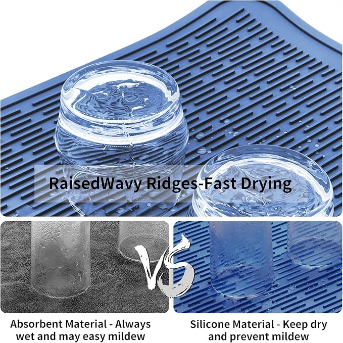 ZLR Oversized Silicone Dish Drying Mat - Image 2
