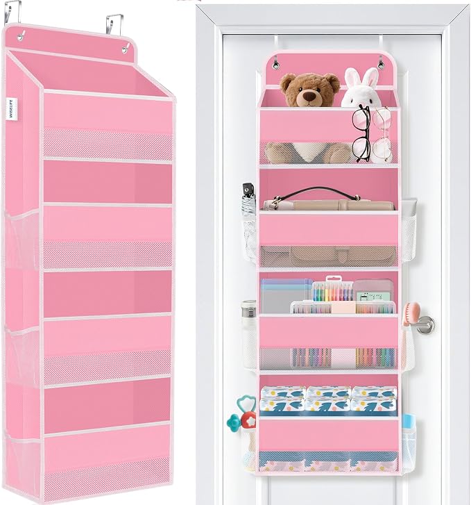 Over The Door Organizer Storage Large Capacity Hanging Bedroom Storage | 4 by WiseLife
