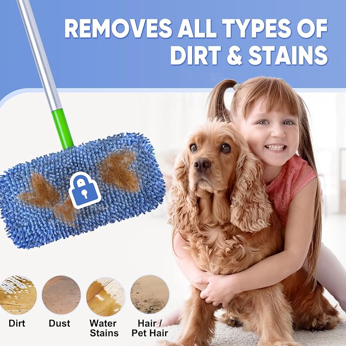 6 Pack Reusable Mop Pads Compatible - Image 5
