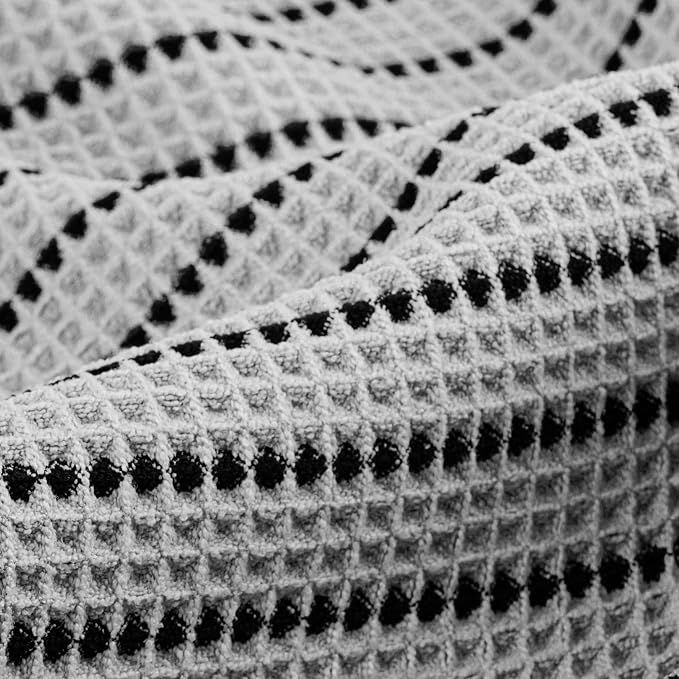 POLYTE 430 GSM Poly Blend Microfiber Quick Dry Waffle Hand Towel, 16x30 in | 4 - Image 6