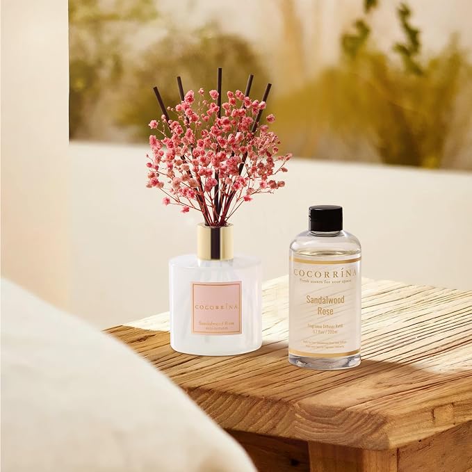 Refill - Sandalwood Rose 6.7 Fl.oz Reed Diffuser Refill - Image 5