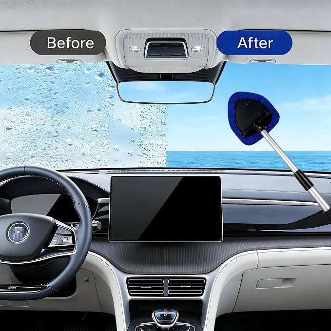 Microfiber Car Windshield Cleaning Tool - Image 4